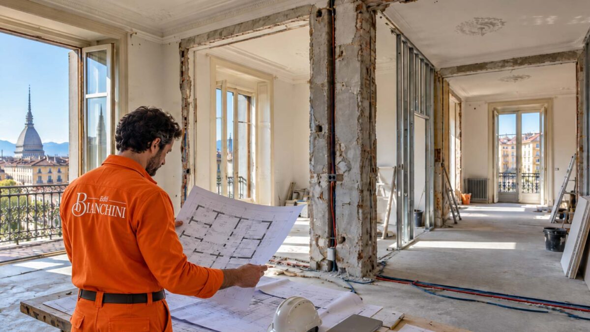 Frazionamento appartamento a Torino